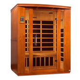Dynamic Bellagio 3-person Low EMF FAR Infrared Sauna - Health Wellness Go