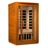 Dynamic San Marino 2-person Low EMF FAR Infrared Sauna - Health Wellness Go